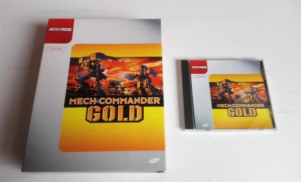 Mechcommander gold game in bigbox, Avontuur en Actie, Gebruikt, 1 speler, Eén computer