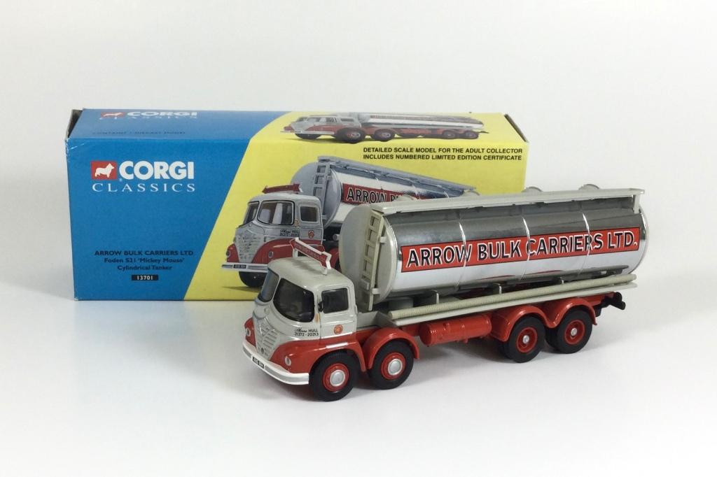 Corgi Toys 1:50 Foden S21 'Mickey Mouse' Arrow Bulk MINT BOX, Ophalen of Verzenden, Zo goed als nieuw, Bus of Vrachtwagen, Corgi