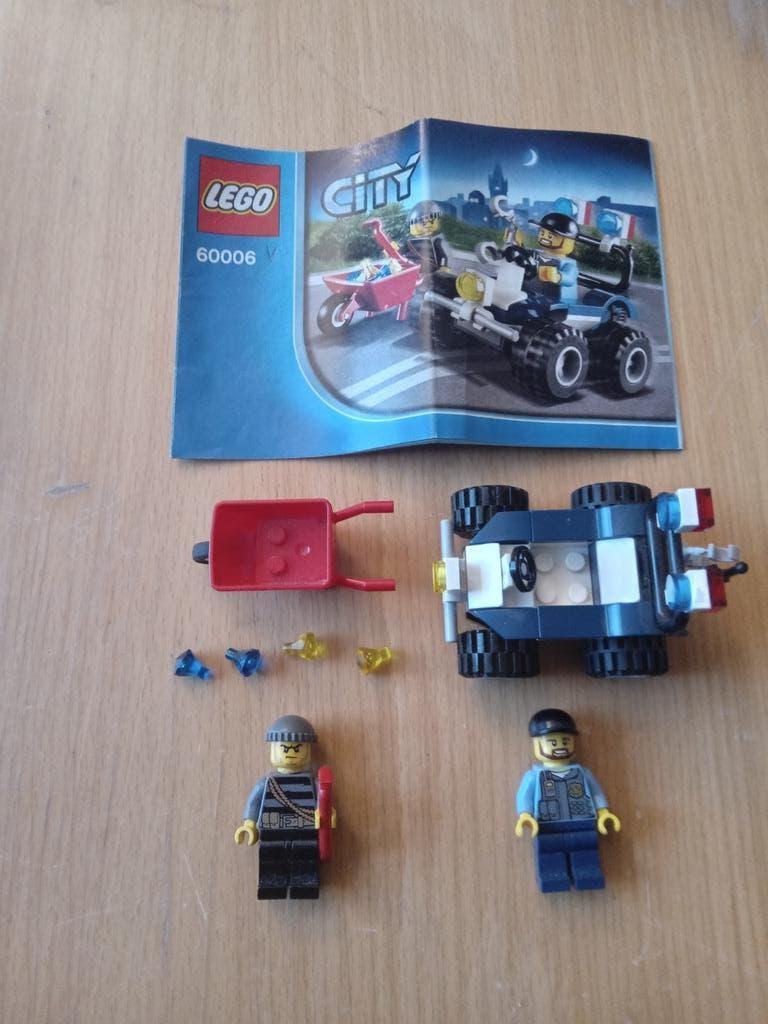 LEGO City 60006 Politie quad, Compleet, Lego, Ophalen of Verzenden, Complete set