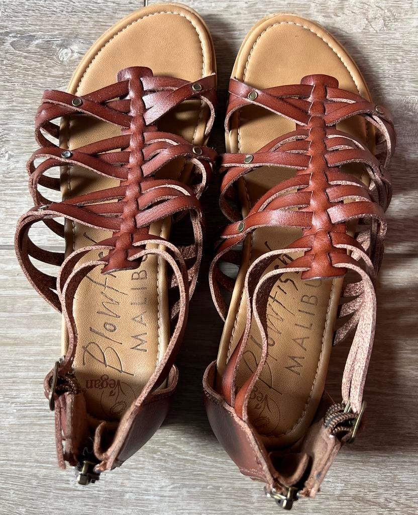 Sandalen blowfish malibu vegan, Bruin, Zo goed als nieuw, Sandalen of Muiltjes, Ophalen of Verzenden