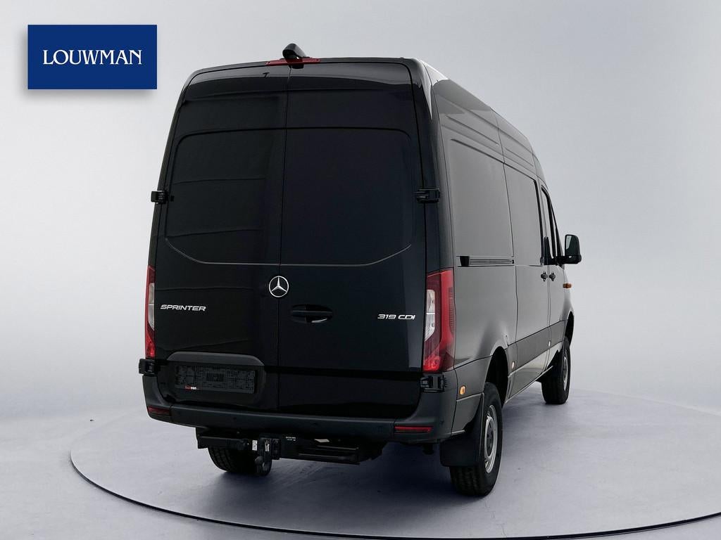 Mercedes-Benz Sprinter 319 1.9 CDI L2 Select Financial Lease, Gebruikt, Euro 6, Zwart, Bedrijf