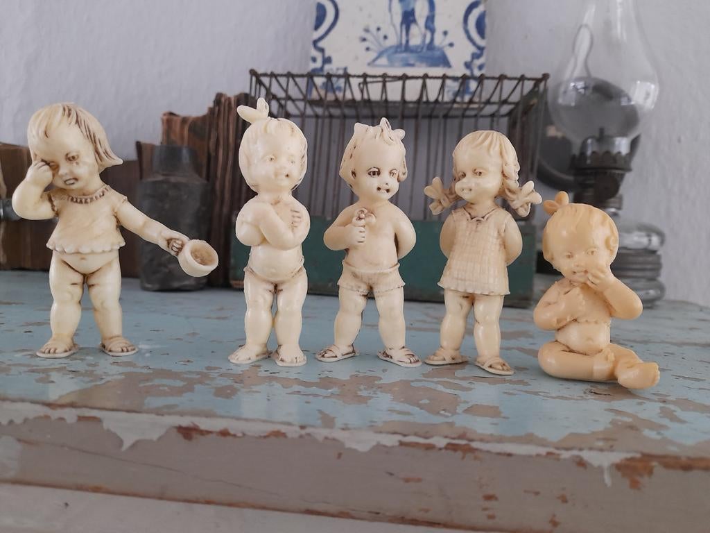 Jaren 70 , wasmiddel popjes poppetjes, Ophalen of Verzenden