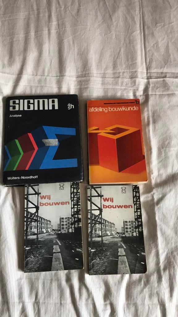 Diverse bouwboeken., Ophalen of Verzenden, Zo goed als nieuw, Overige niveaus, Nederlands