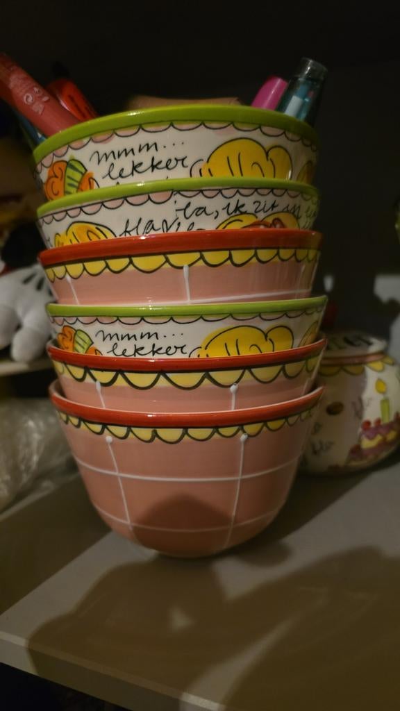 Compleet Blond Amsterdam servies voor ruim 4 personen, Gebruikt, Blond Amsterdam, Ophalen of Verzenden, Aardewerk