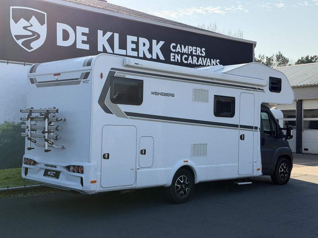 Weinsberg CARAHOME 700 DG Gratis Stalling (bj 2021), Weinsberg, Alkoof, Ringverwarming, 7 tot 8 meter