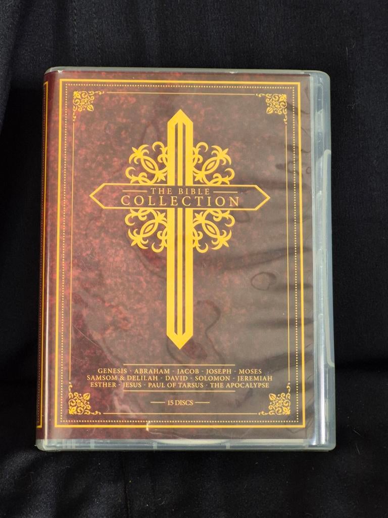 The bible collection 15 dvd in box, Alle leeftijden, Boxset, Ophalen of Verzenden, Zo goed als nieuw