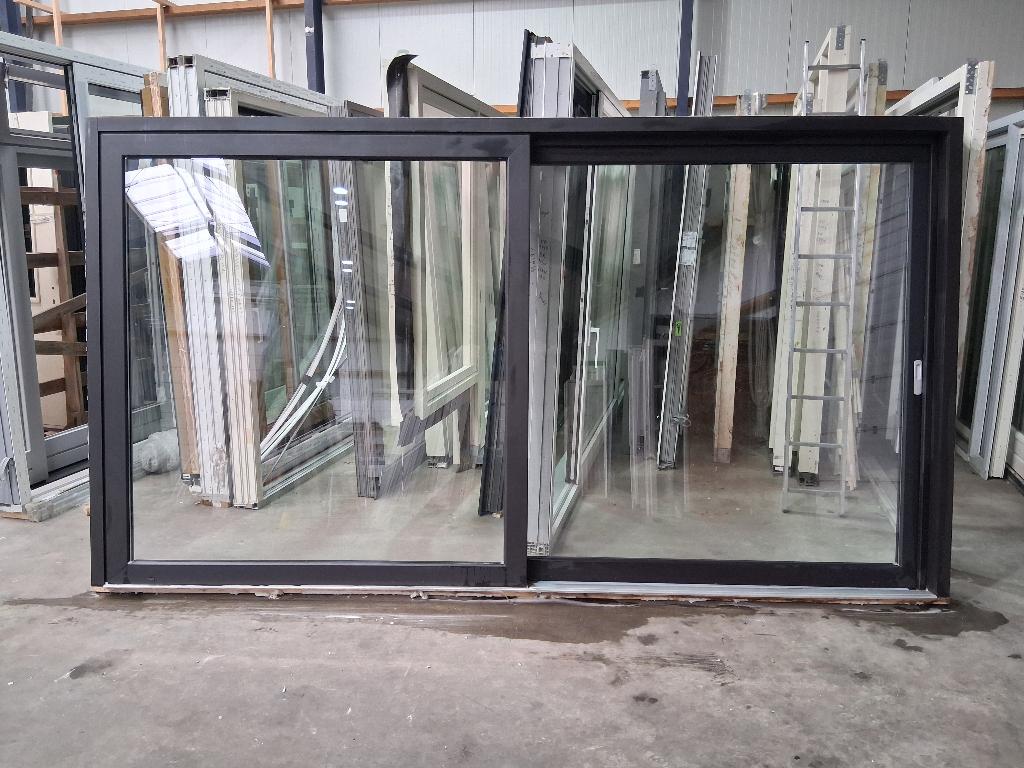 Kunststof schuifpui Hr++ bezorgen factuur mogelijk, Kunststof, 225 cm of meer, Ophalen of Verzenden, Zo goed als nieuw