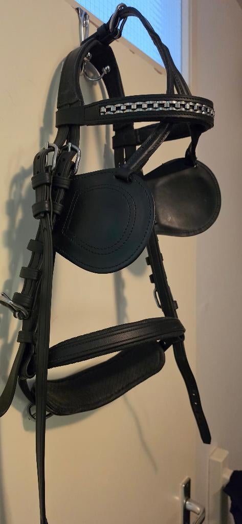 Tjeu van de meulengraaf biothane menhoofdstel, Dieren en Toebehoren, Ophalen of Verzenden, Zo goed als nieuw, Overige soorten