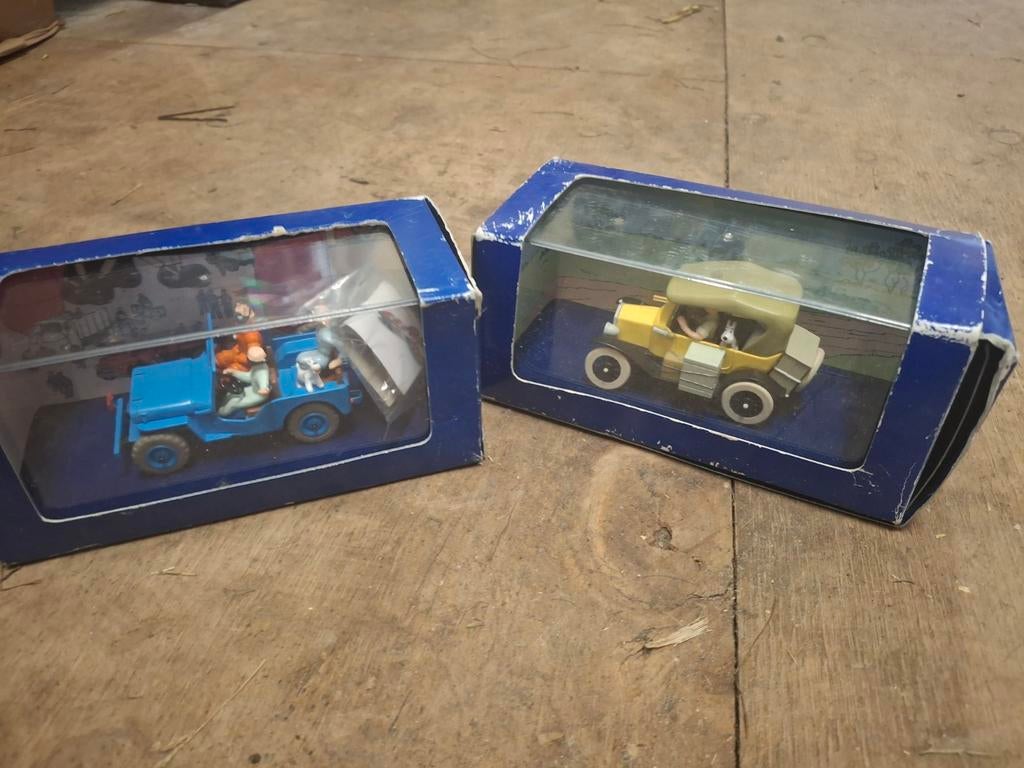 Tintin auto's, Ophalen of Verzenden, Gebruikt, Auto