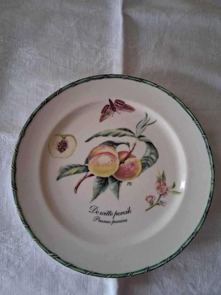 J Brinkman - S gebaksbordjes *eureka*, Ophalen of Verzenden, Zo goed als nieuw, Bord(en), Overige stijlen