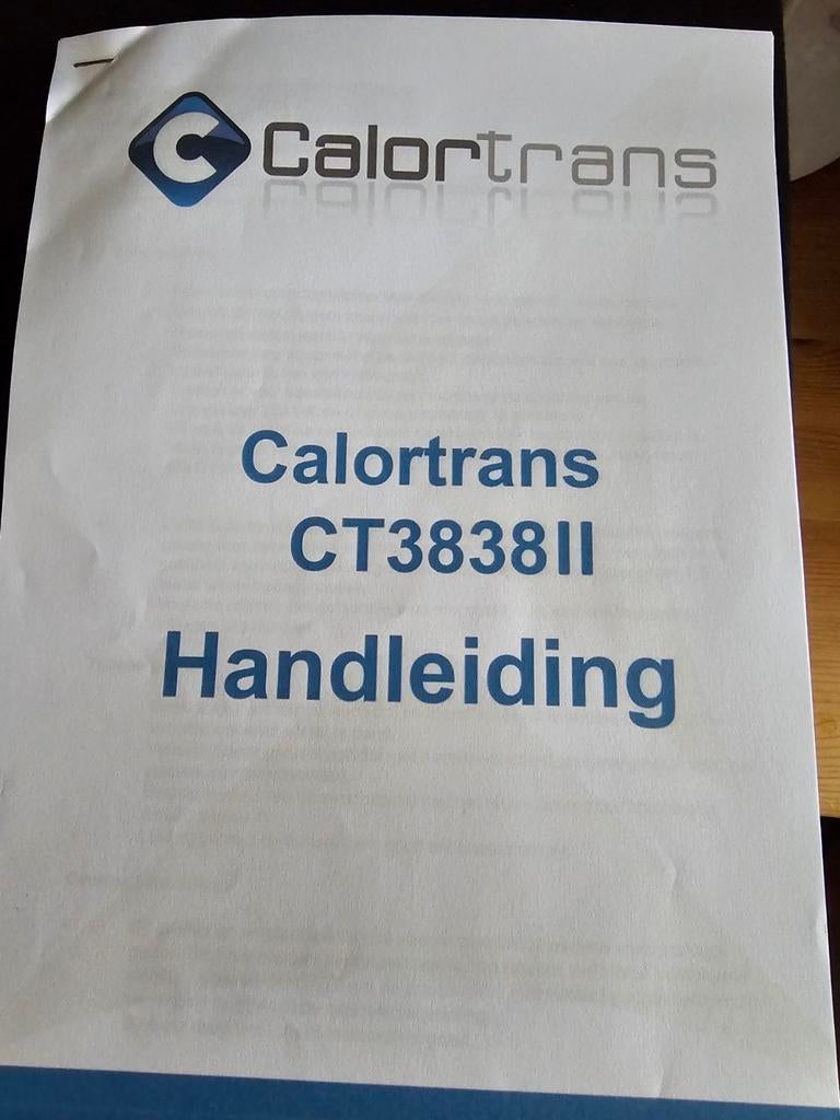 Calortrans Transferpers 3838ii te koop, Hobby en Vrije tijd, Overige Hobby en Vrije tijd, Zo goed als nieuw, Ophalen of Verzenden