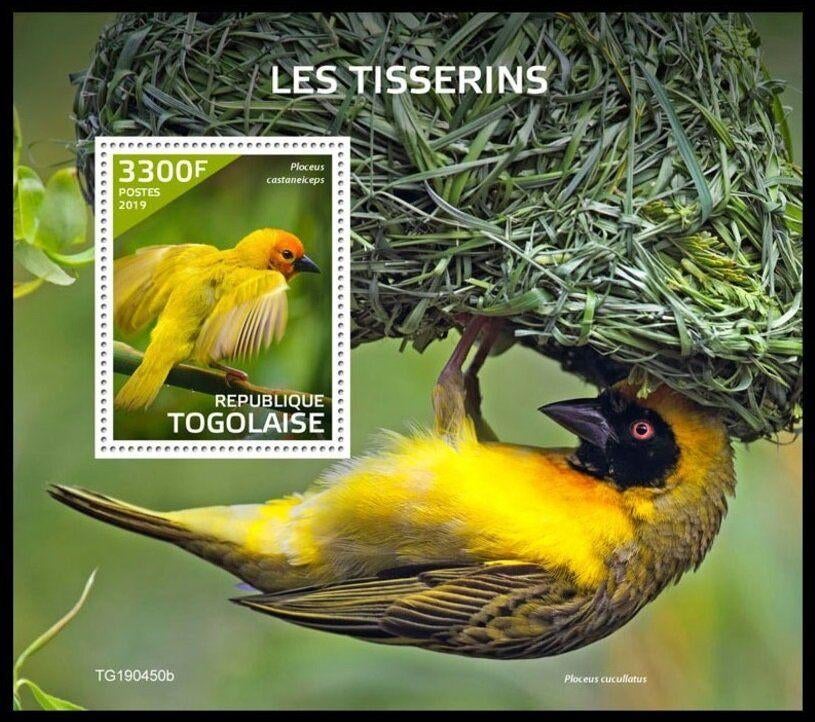 26 Veiling 27-28 en 29 Mrt. Togo, Ophalen of Verzenden, Postfris, Dier of Natuur