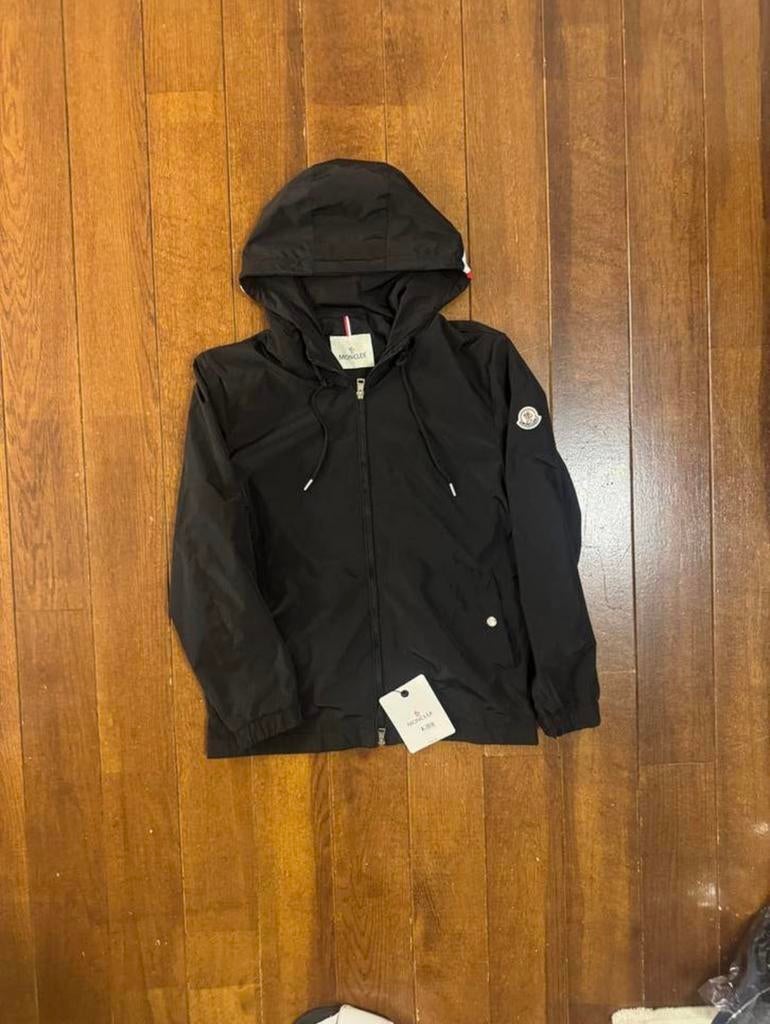 Moncler Windbreaker - Zomerjas, Ophalen of Verzenden, Zo goed als nieuw, Zwart