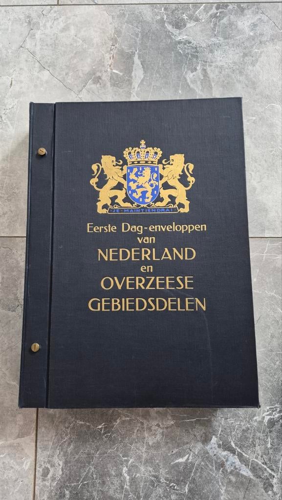 FDC Nederland 1980-1991 verzameling in DAVO album, Ophalen of Verzenden, Nederland