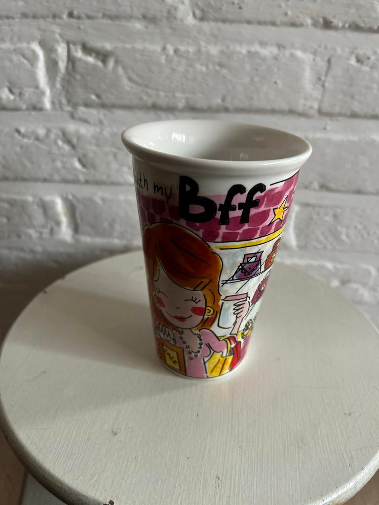 Blond Amsterdam beker BFF, Blond Amsterdam, Ophalen of Verzenden, Zo goed als nieuw, Kop(pen) en/of Schotel(s)