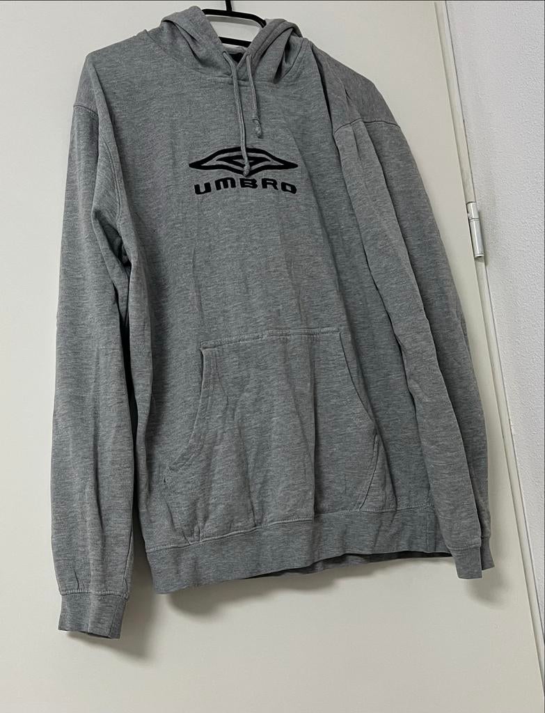 Umbro hoodie grijs, maat L, Ophalen of Verzenden, Zo goed als nieuw