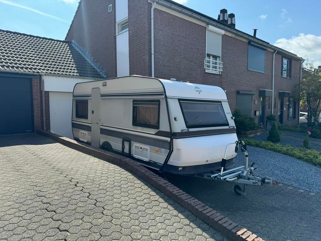 Hobby prestige 5 persoons, Caravans en Kamperen, Tenten, Ophalen, Gebruikt