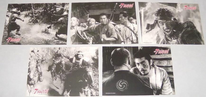 THE  7  SAMURAI      filmfotoset., Verzenden, Nieuw, A4 of kleiner, Film en Tv