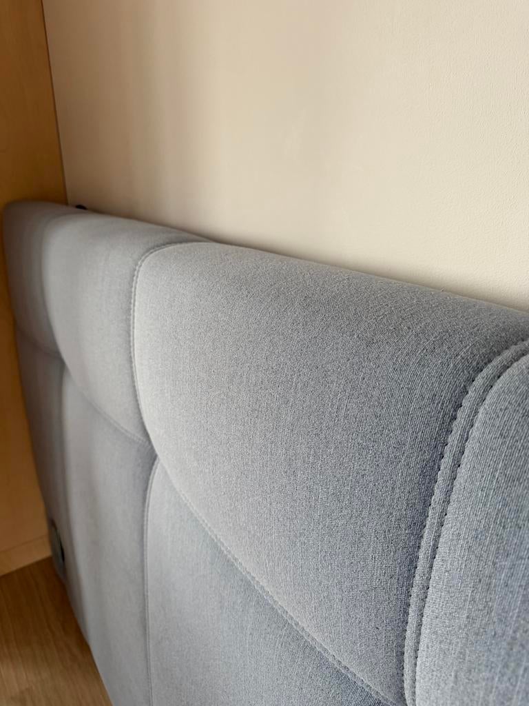 Achterwand boxspring Avek Ninety 180x115x15cm, Ophalen, Gebruikt, Tweepersoons, 180 cm