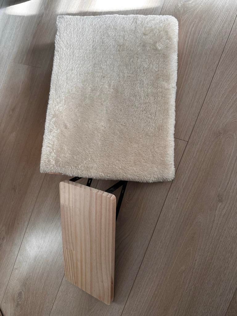 Kattenwand plank inclusief 1 trappetje, Dieren en Toebehoren, Katten-accessoires, Ophalen of Verzenden, Gebruikt