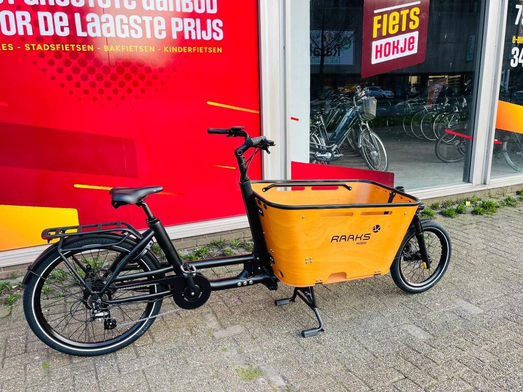 Elektrische bakfiets NIEUW va 1499,- nu bij 't Fietshokje, Fietsen en Brommers, Fietsen | Bakfietsen, 4 kinderen of meer, Huif