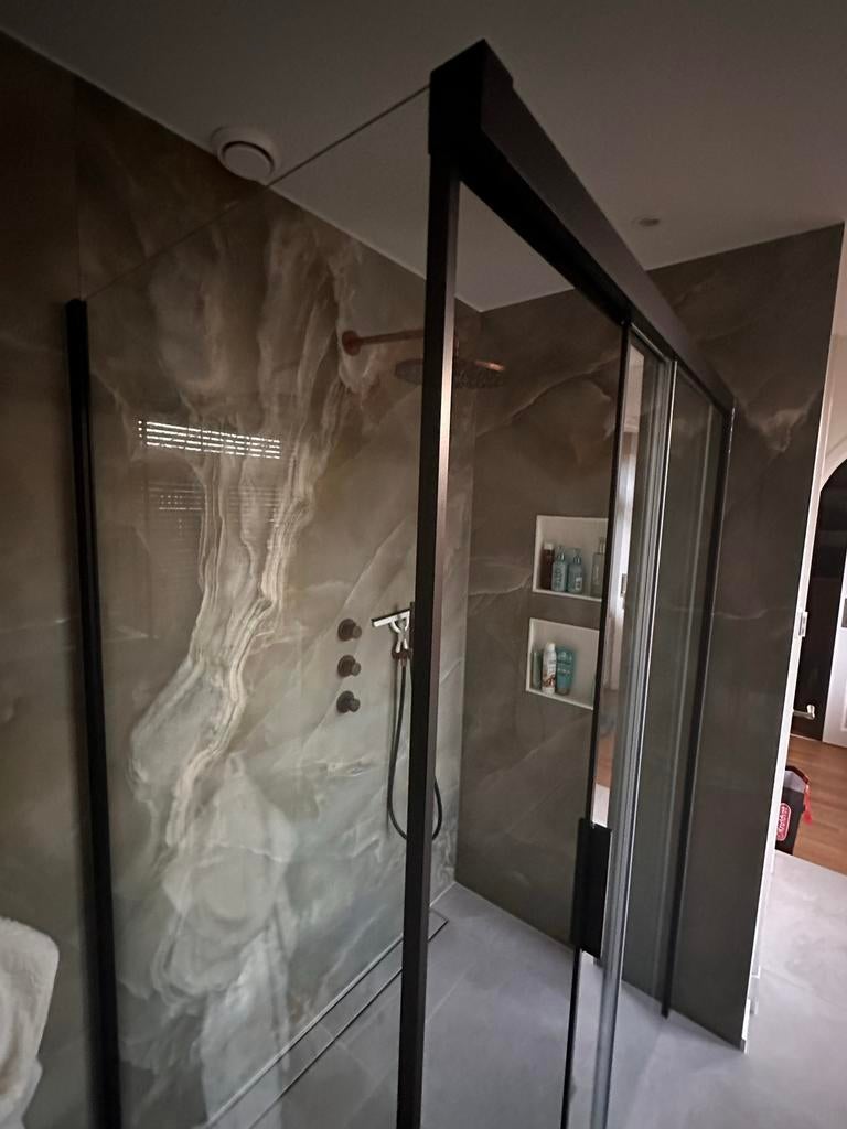 HSK douchewand met schuifdeur, Ophalen, Zo goed als nieuw