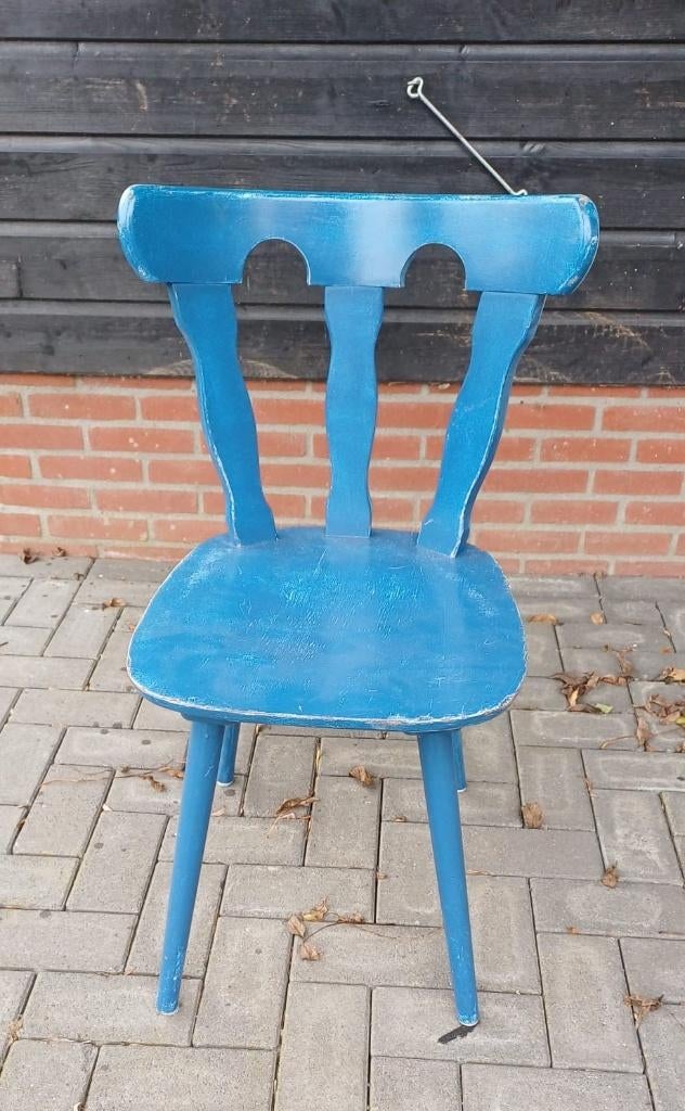 horeca stoelen, Ophalen, Gebruikt, Blauw, Vijf, Zes of meer stoelen