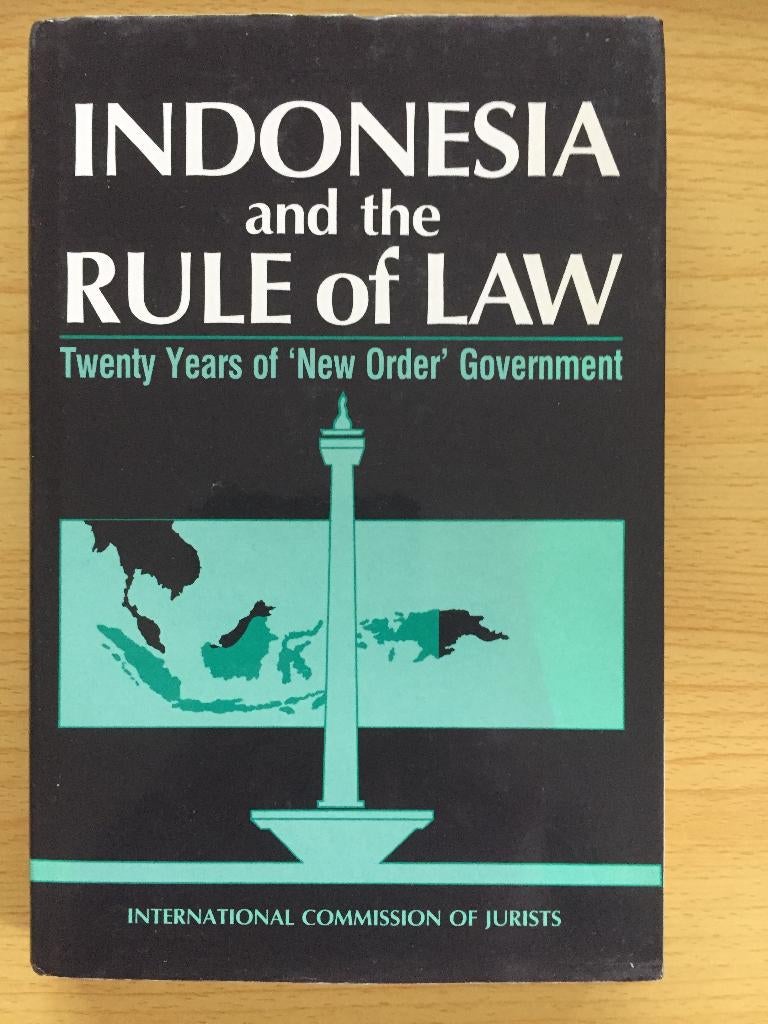 Kritische studie onafhankelijke rechtspleging in Indonesië, Ophalen of Verzenden, Zo goed als nieuw, Hans Thoolen