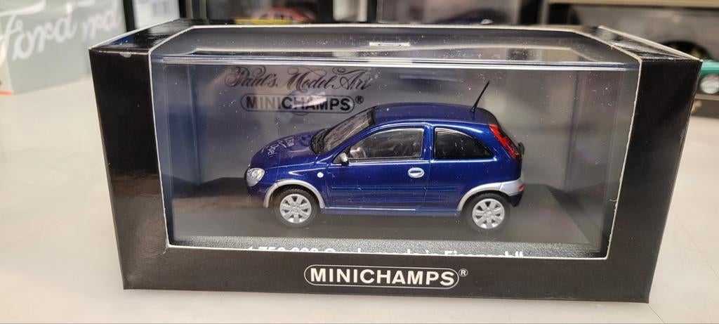 Minichamps Opel Corsa 1.750.000 Opel Made in Eisenach, Ophalen of Verzenden, Zo goed als nieuw, Auto, MiniChamps