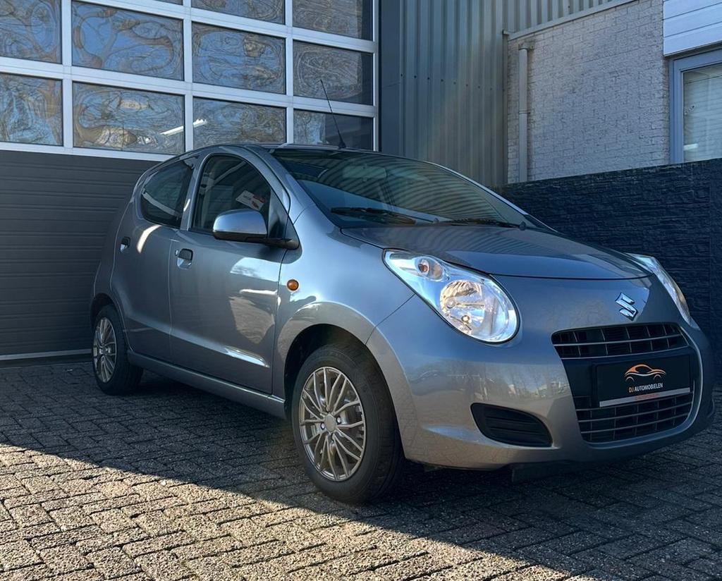 Suzuki Alto 1.0 2013 Grijs, Auto's, Voorwielaandrijving, Stof, 4 stoelen, Origineel Nederlands