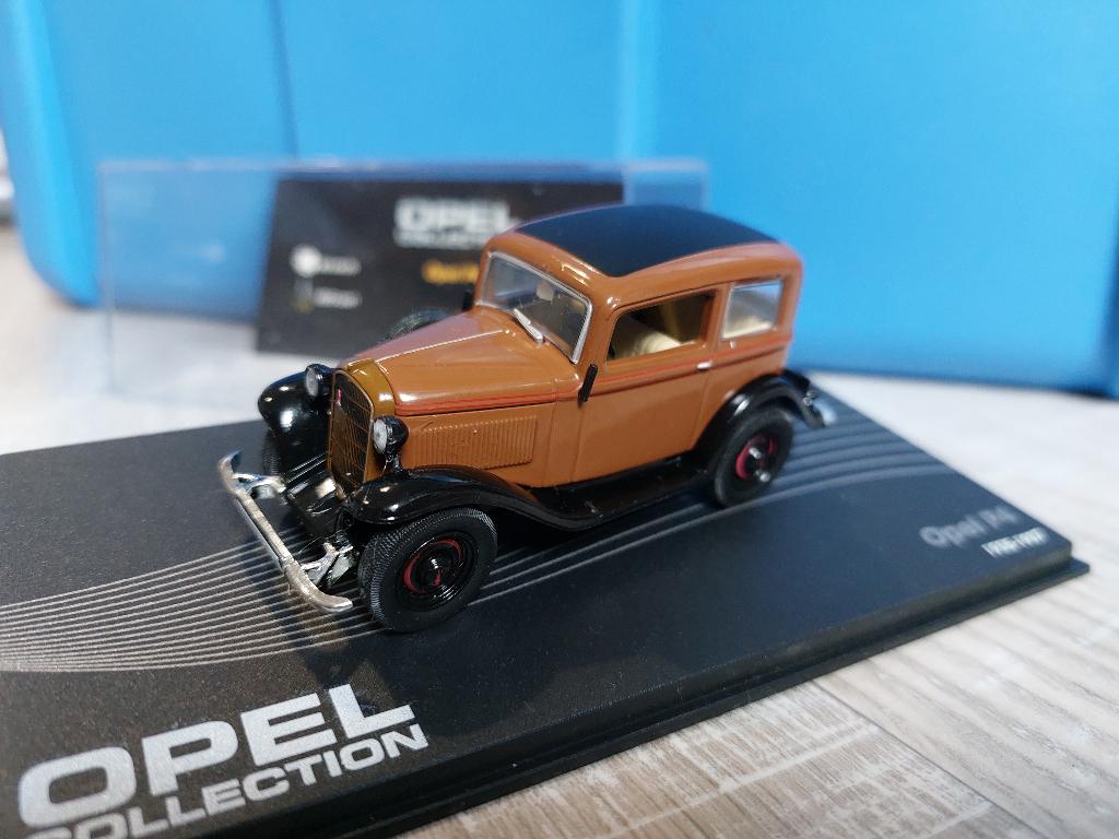 Opel P4 1935 - 1937 ( Opel Collection ) IXO Altaya 1:43 OVP, Ophalen of Verzenden, Zo goed als nieuw, Auto, Overige merken