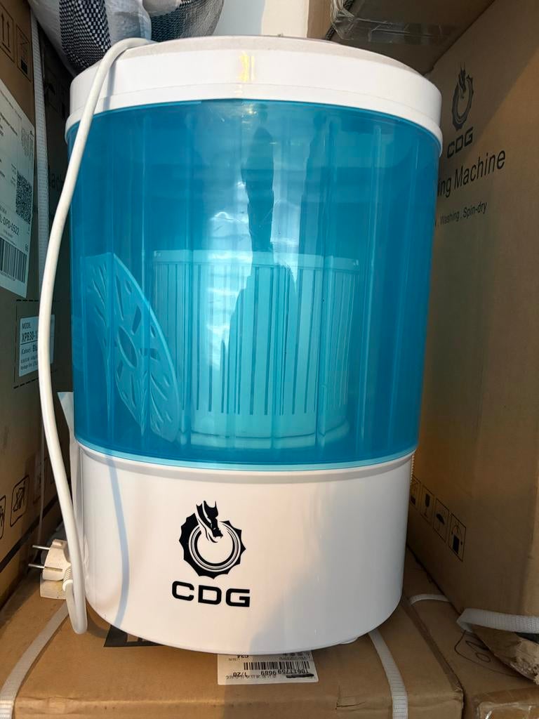 CDG Mini Wasmachine, Witgoed en Apparatuur, Wasmachines, Nieuw, Bovenlader, Minder dan 4 kg, Minder dan 85 cm, Minder dan 1200 toeren