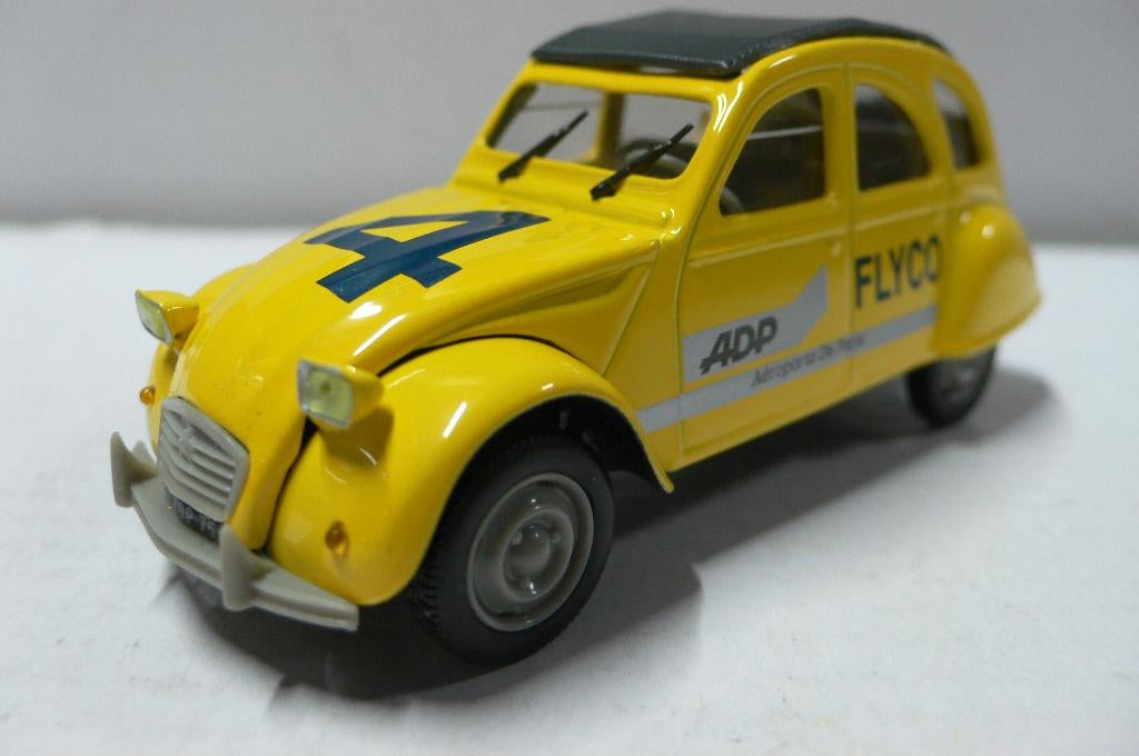 citroen 2cv6 flyco adp-aeroporte de paris-norev 1/43, Hobby en Vrije tijd, Modelauto's | 1:43, Verzenden, Nieuw, Auto, Norev