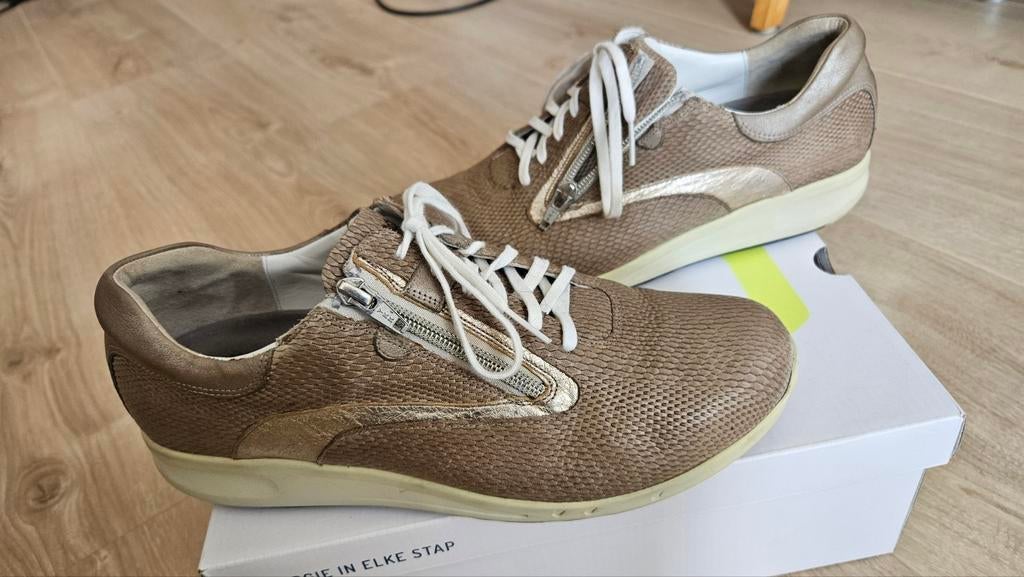 Durea Zomerse Lichte Schoenen Maat 41 (7,5), Kleding | Dames, Schoenen, Durea, Beige, Ophalen of Verzenden, Sneakers of Gympen