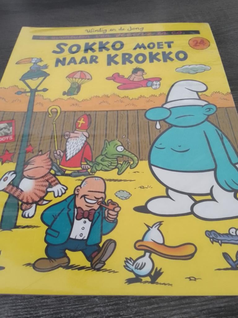 Sokko Moet Naar Krokko - Stripboek (Nr. 24), Eén stripboek, Ophalen, Gelezen, Windig en de Jong