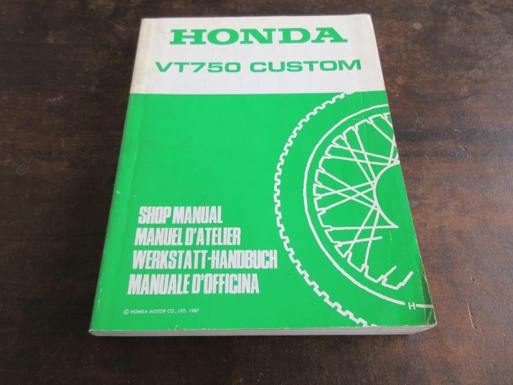 Honda VT750 Custom VT750C werkplaatshandboek manual, Ophalen of Verzenden, Honda