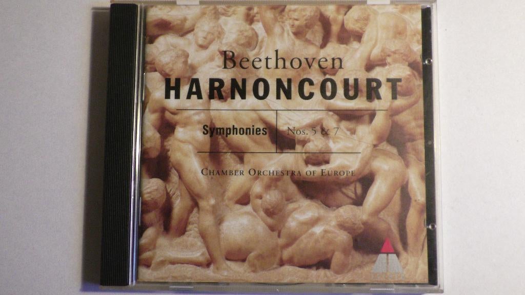 Beethoven : Symphonies 5 & 7 - Harnoncourt, Ophalen, Romantiek, Zo goed als nieuw, Orkest of Ballet