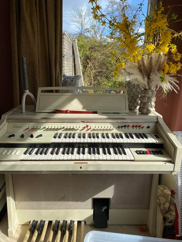 Yamaha Electone orgel, Muziek en Instrumenten, Orgels, Ophalen, Gebruikt, 2 klavieren, Orgel