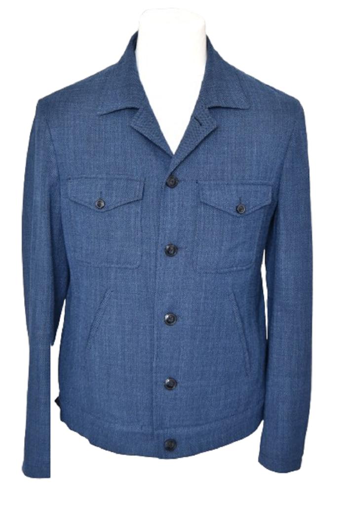 Nieuwe Thomas Henderson coat, jacket, blauw, Mt. 48 / M, Thomas Henderson, Nieuw, Verzenden, Maat 48/50 (M)