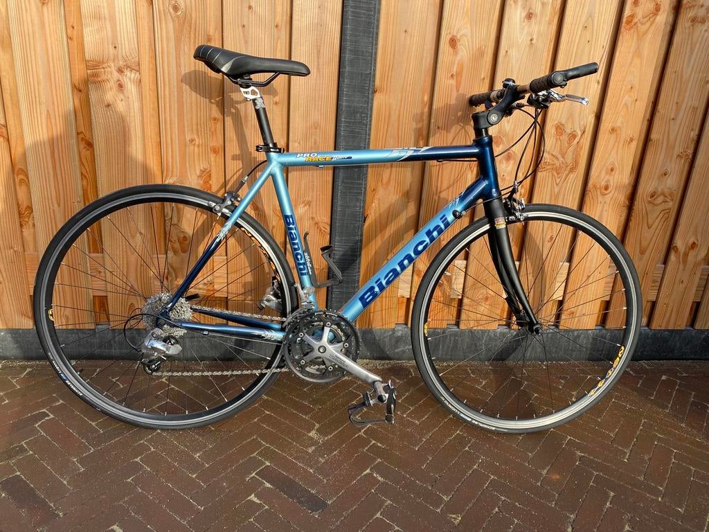 Bianchi racefiets, Fietsen en Brommers, Fietsen | Racefietsen, Gebruikt, Overige merken, Meer dan 20 versnellingen, Aluminium