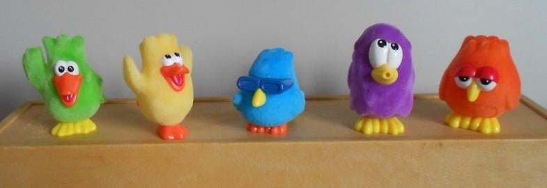 Kindersurprise Ferrero : Serie - Happy Birds Day = compleet, Ophalen of Verzenden, Zo goed als nieuw, Overige typen