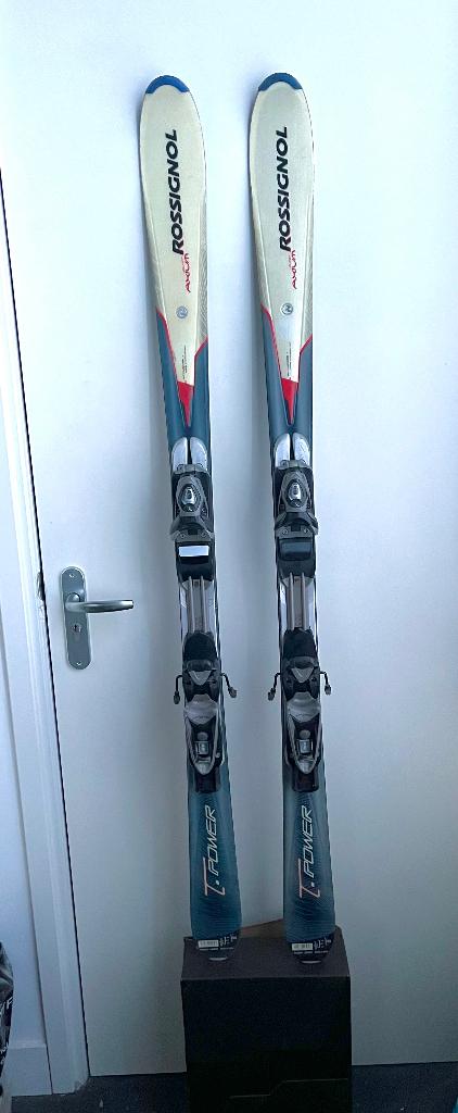 Ski's, Rossignol, met stokken, 1,50 m, Sport en Fitness, Skiën en Langlaufen, 160 tot 180 cm, Gebruikt, Rossignol, Ophalen of Verzenden