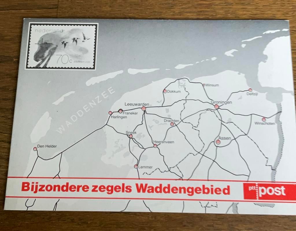 Bijzondere gestempelde postzels waddengebied, Ophalen, Na 1940, Gestempeld