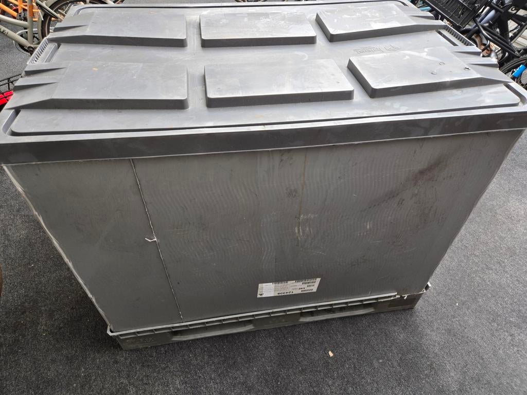 Opslag pallet met deksel 120  100 cm, Ophalen of Verzenden