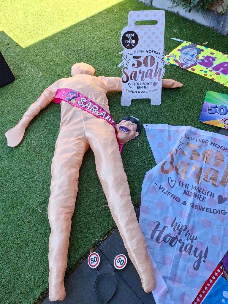 Sarah versiering 50 jaar, Ophalen of Verzenden, Versiering, Abraham of Sarah