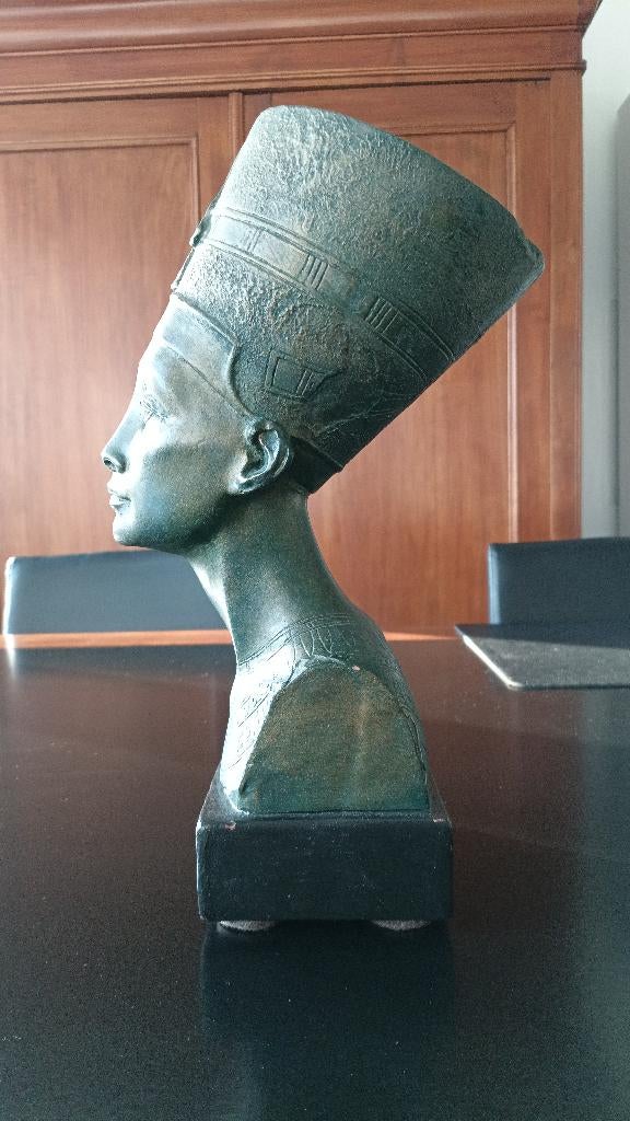 Borstbeeld Nefertiti, Leiden 1935, Antiek en Kunst, Kunst | Beelden en Houtsnijwerken, Ophalen of Verzenden