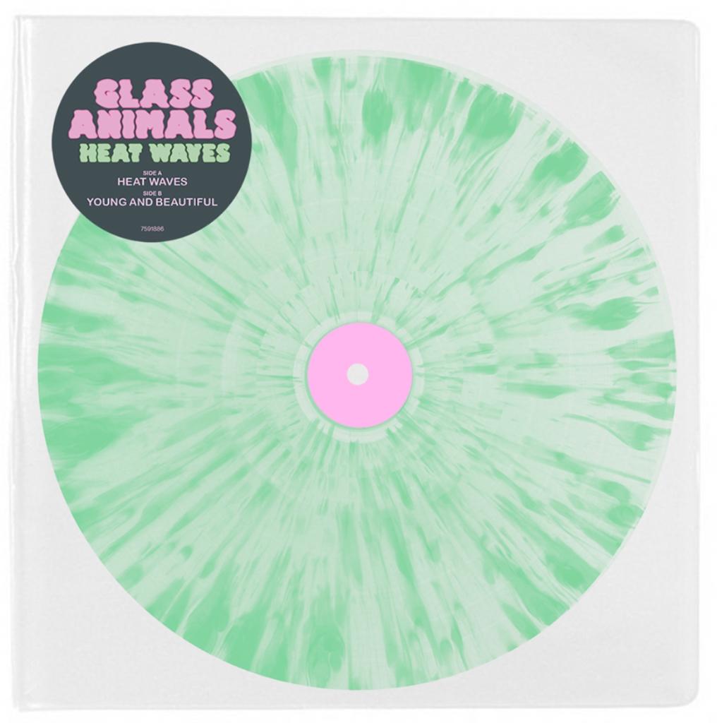 Vinyl Single Glass Animals Heat Waves GREEN SPLATTER NIEUW, 7 inch, Single, Ophalen of Verzenden, Pop