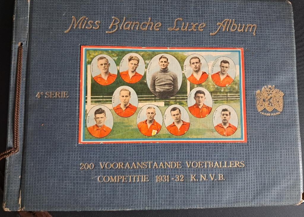 Miss Blanche Album 1931/1932, Ophalen of Verzenden, Gebruikt, Overige binnenlandse clubs, Boek of Tijdschrift
