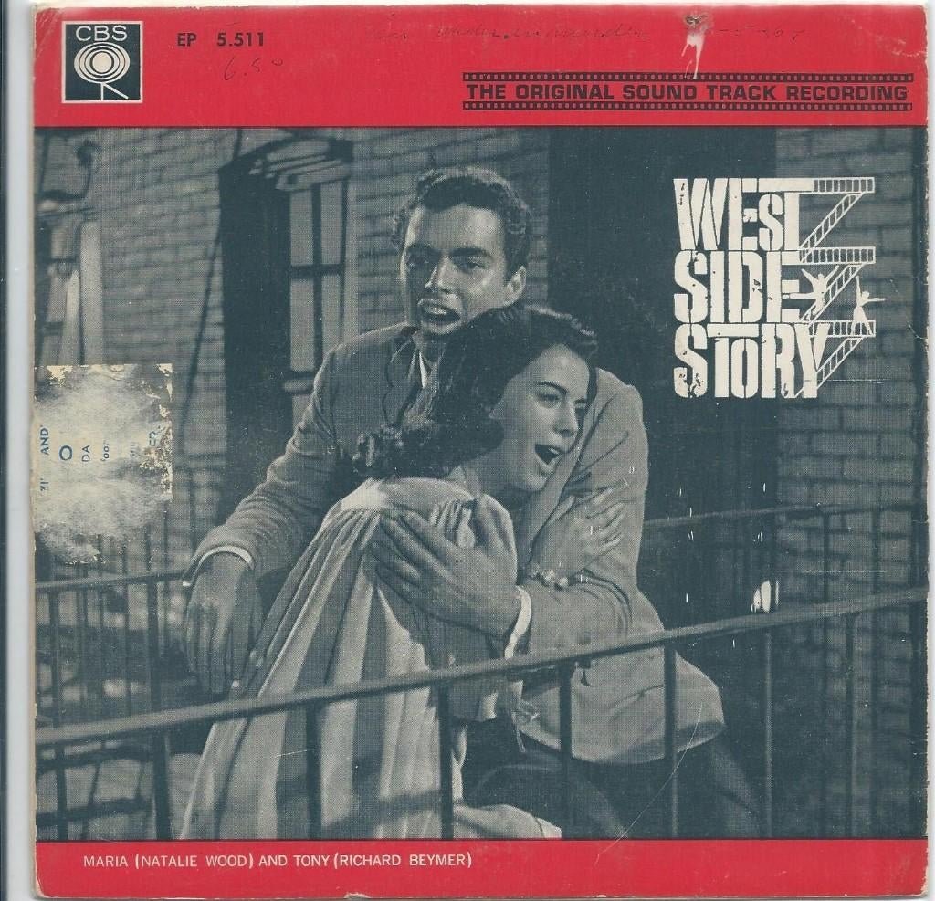 Vinyl Single EP West Side Story, Ophalen of Verzenden, Gebruikt, EP