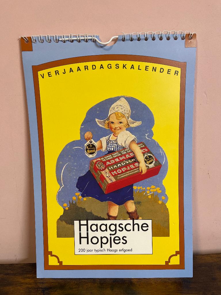 Haagsche Hopjes verjaardagskalender, Ophalen of Verzenden, Zo goed als nieuw